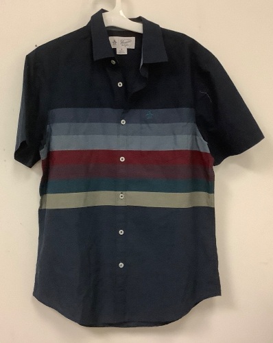Penguin Mens Button Down, M, Appears New - Lot 377