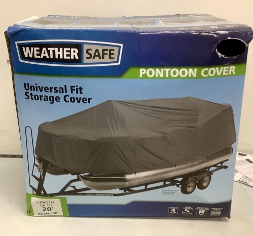 Universal Fit Pontoon Storage Cover, Appears New - Lot 407