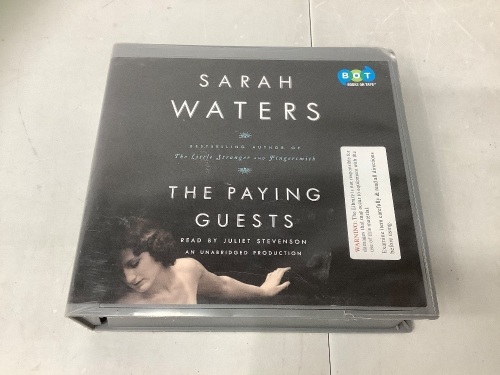 The Paying Guests Audiobook by Sarah Waters, E-Commerce Return - Lot 520