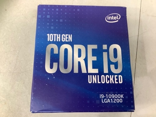 Intel Core i9-10900K Desktop Processor, New - Lot 95
