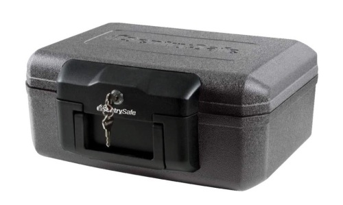 SentrySafe Fireproof Box with Key Lock, E-Commerce Return - Lot 79