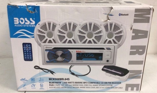 Boss Audio Systems Marine Speaker System, E-Commece Return - Lot 260