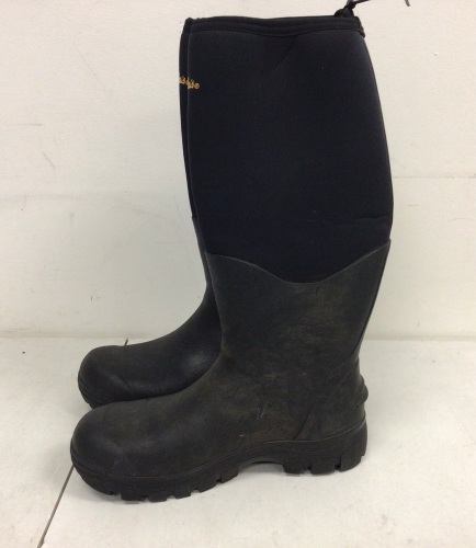 Mens Rubber/ Neoprene Boots, 10M, E-Commerce Return - Lot 369