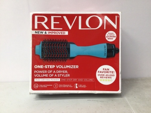 Revlon One Step Volumizer, Untested, E-Commerce Return - Lot 660