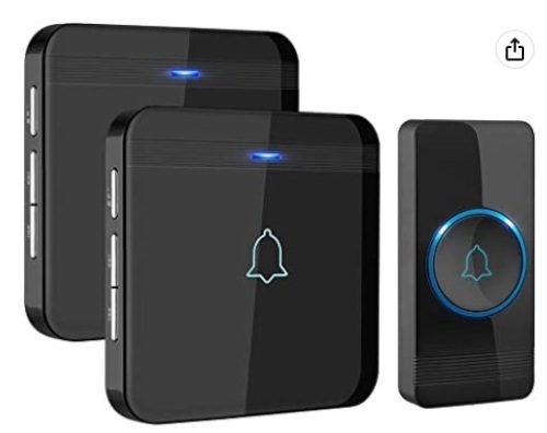 Avantek Wireless Doorbell Kit, Powers Up, E-Commerce Return - Lot 748