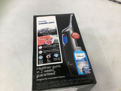 Philips Sonicare Airfloss Ultra, Untested, Appears New - Lot 505