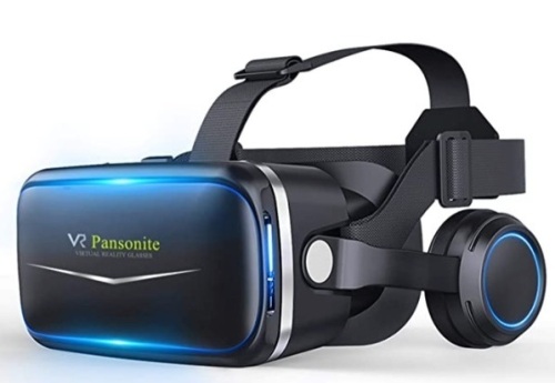 Pansonite VR Headset with Remote Control, Untested, Appears New - Lot 59
