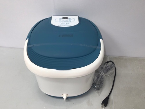 Acevivi Foot Spa, Untested, Appears New - Lot 72