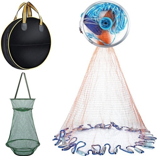 PLUSINNO Fishing Cast Net, E-Commerce Return - Lot 547