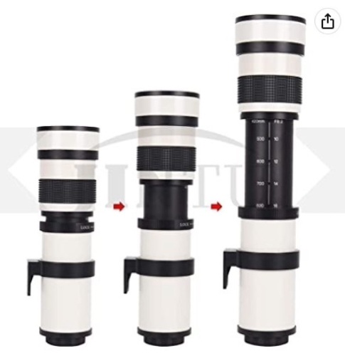 JINTU Telephoto Lens, Untested, E-Commerce Return - Lot 7
