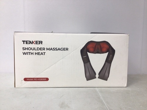 Tenker Shoulder Massager w/ Heat, Untested, Appears new - Lot 673