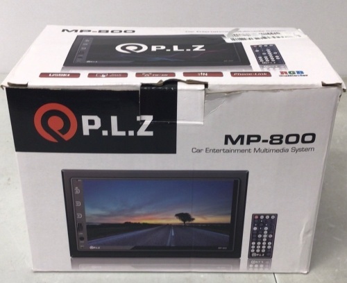 PLZ Car Multimedia Player, Appears New - Lot 468