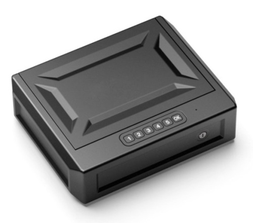 ASELINE Smart Pistol Safe Storage Box with Key Lock, E-Commerce Return - Lot 495