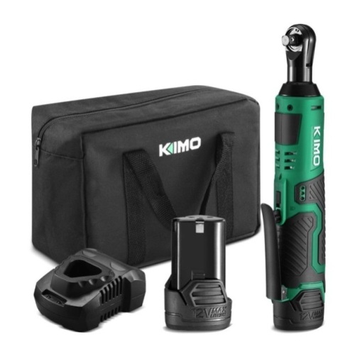 KIMO Power Ratchet Wrench Set, Powers Up, Appears new - Lot 372