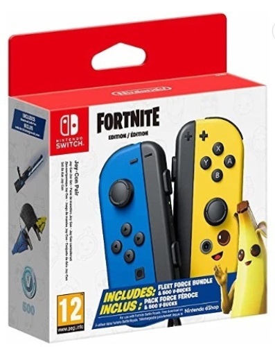 Joy-Con Pair Fortnite Edition for Nintendo Switch, Appears new - Lot 63
