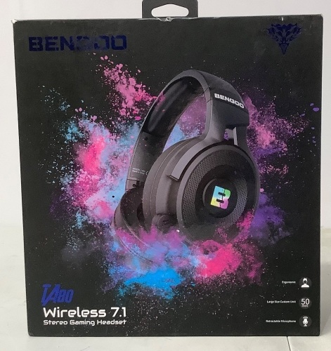 BENGOO Wireless Gaming Headset, Untested, Appears New - Lot 442