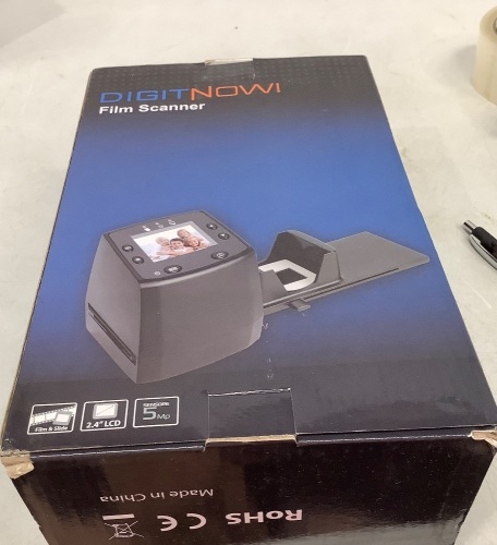 Digital Film Scanner, Powers Up, Appears New - Lot 255