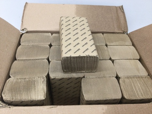 Professional Recycled Multifold Paper Towel, 1-Ply White, 250 Sheets/Pack, 4000 Sheets/Carton,new - Lot 130