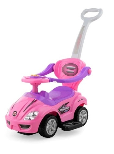 3-in-1 Kids Push Car w/ Handle and Horn,APPEARS NEW - Lot 45