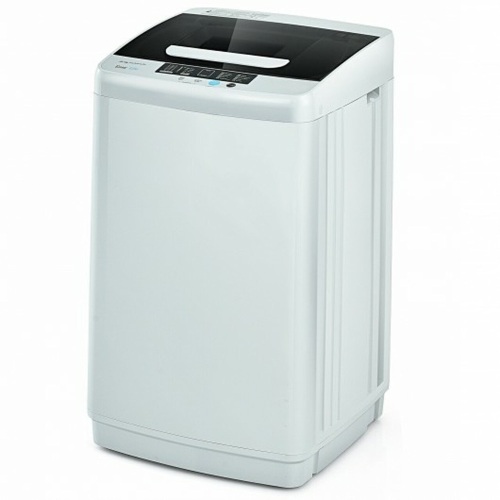 8.8 Lbs Portable Full-Automatic Laundry Washing Machine With Drain Pump FP10018US  - Lot 131