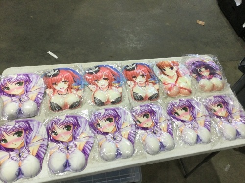 Lot of (12) Anime Mouse Rest Pads - Lot 313