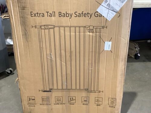 Extra Tall Baby Safety Gate  - Lot 382