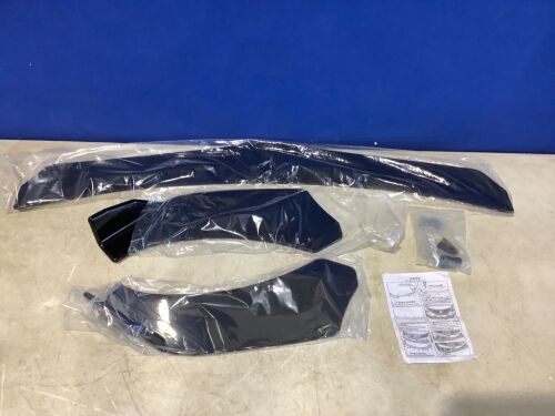 Front Bumper Lip Spoiler Splitter for Chevy Camaro 15-19, Glossy Black  - Lot 396