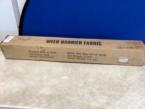 Weed Barrier Fabric 4' x 100'  - Lot 416