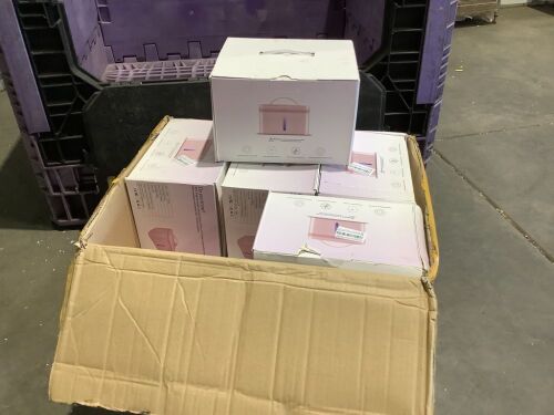 Case of (10) Foldable LED UV Sanitizer Bags - Lot 459