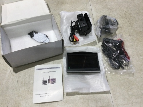 Wireless Car Rear-View System - Lot 770