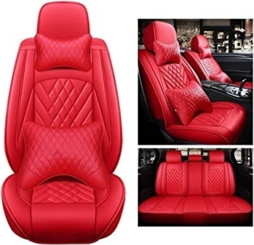 Fly5D Red Car Seat Covers - Lot 805