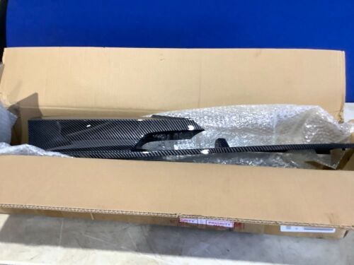 Carbon Fiber Style Front Bumper Cover Lip for BMW F30 3 Series 2012-2018 - Lot 1120