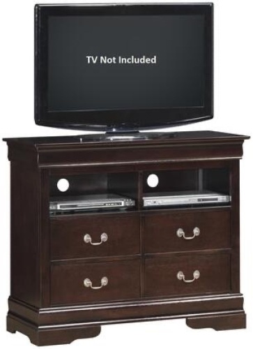  Furniture G3125 4 Drawer Dresser in Cappuccino - Lot 229