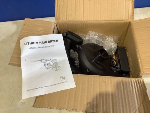 Lithium Electric Leaf Blower  - Lot 426