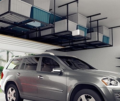Heavy Duty Overhead Garage Ceiling Storage Rack - Lot 218