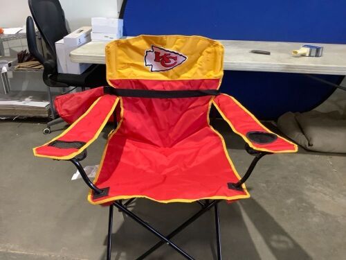 Rawlings NFL Lineman Tailgate Folding Chair, Kansas City Chiefs  - Lot 373