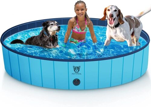 Timoo Foldable Dog Pool for Large Dogs  - Lot 479