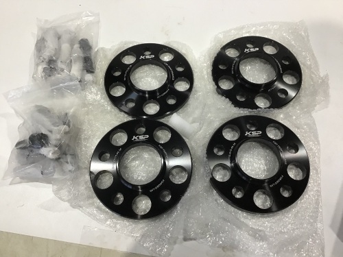 ksp wheel accessories 6061-t6-forged d13 030bk aircraft aluminum wheel spacers  - Lot 700