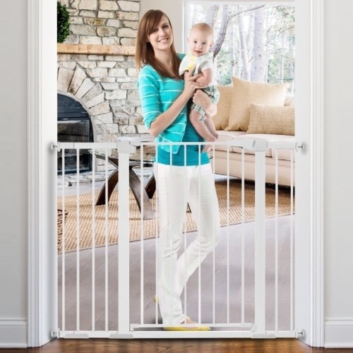 KingSo 48.8'' W x 36'' H Baby Gate Extra Tall Wide Large Gate - Lot 632