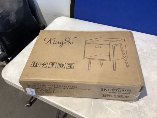KingSo Side End Table  - Lot 864