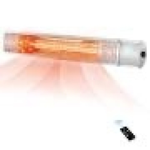 1500W Infrared Patio Heater Remote Control 24H Timer - Lot 488