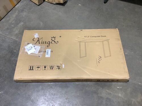KingSo 47.2" Computer Desk - Lot 867
