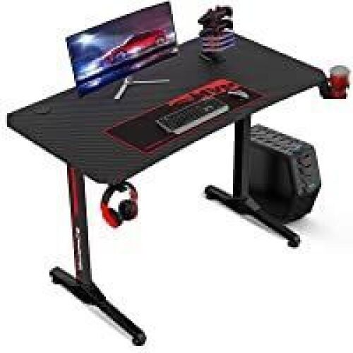 Vanspace 44-Inch Ergonomic Gaming Desk with Gaming Mouse Pad - Lot 840