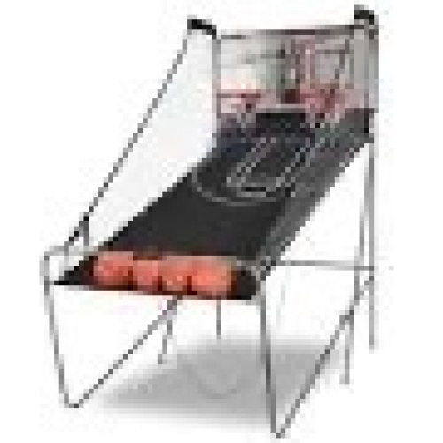  Indoor Basketball Arcade Game Double Electronic Hoops shot 2 Player W/ 4 Balls - Lot 253