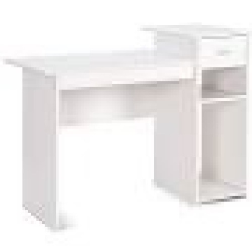 Computer Desk PC Laptop Table w/ Drawer and Shelf Home Office - Lot 952