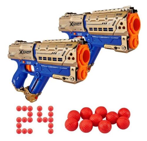Lot of (2) ZURU X-Shot Chaos Meteor Blaster Royale Edition, 2 Pack - Lot 334