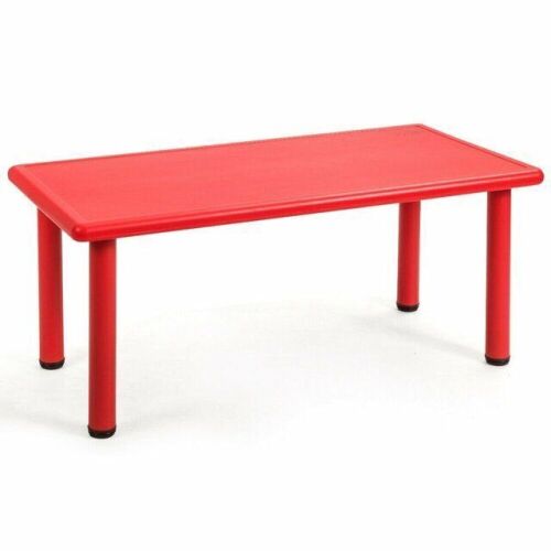 Kids Plastic Rectangular Learn And Play Table - Lot 666