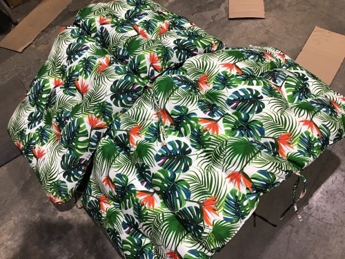 Lot of (2) Seat Cushions for Outdoors - Lot 491