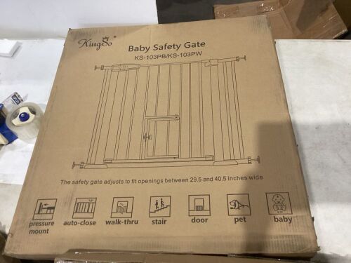 KingSo 29.5"-40.5" Extra Wide Baby Gate - Lot 300