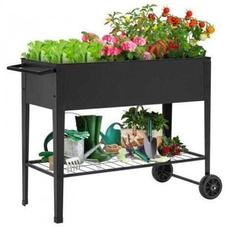 KingSo Mobile Elevated Garden Bed  - Lot 1125